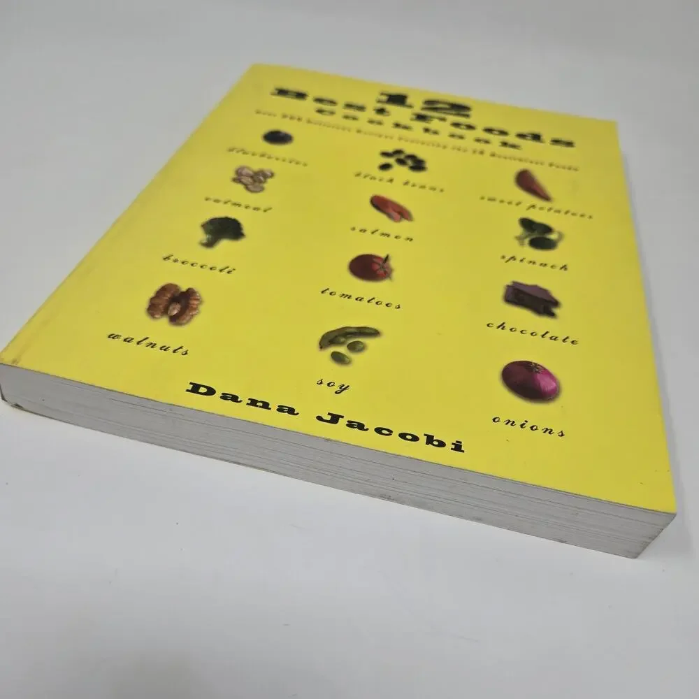 12 Best Foods Cookbook by Dana Jacobi softcover